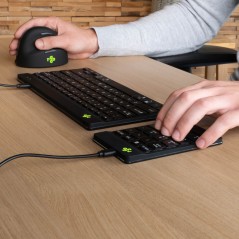 Ergonomic Excellence: R-Go Tools Black Wire Mouse - RGOCONMWDBL